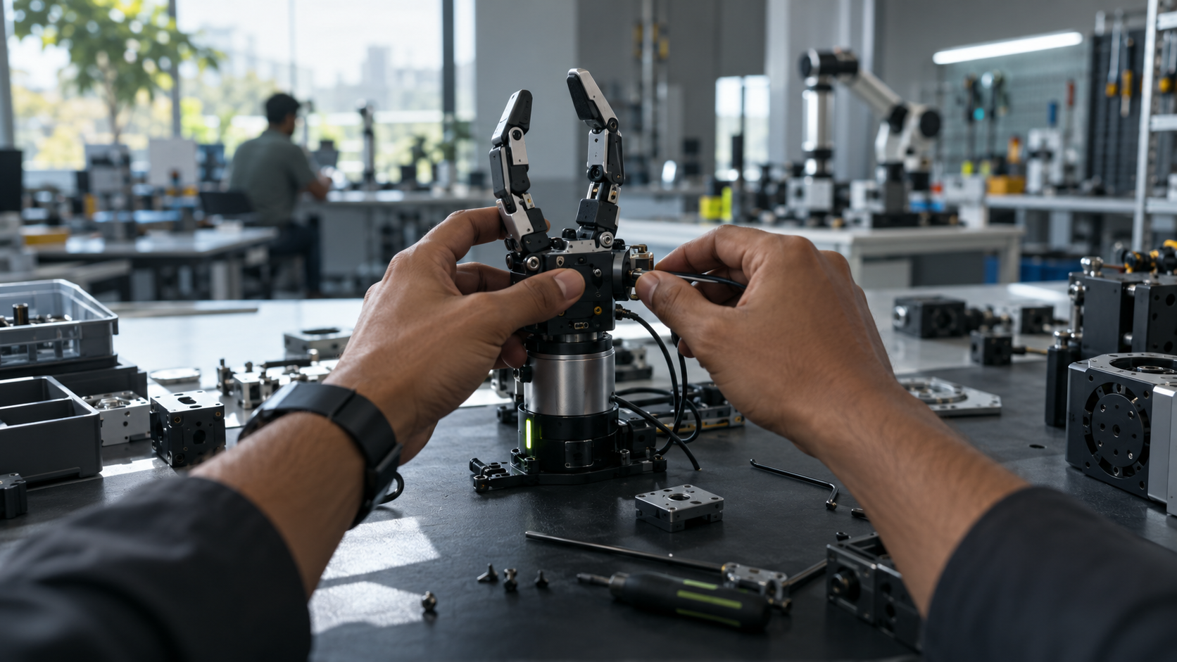 First-person data capture during robotic assembly